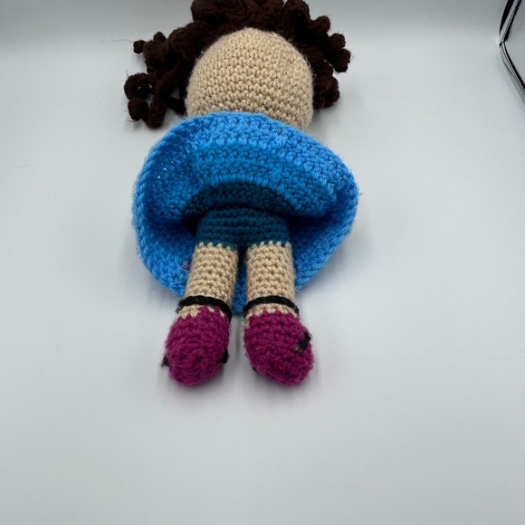 Disney Encanto Mirabel Crochet Doll 12" Hand Made Great Condition - Picture 10 of 13